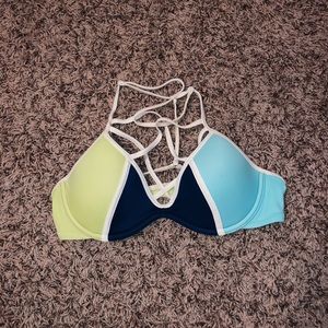 VS PINK criss-cross bikini top